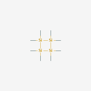 molecular formula C8H24Si4 B14669222 Octamethylcyclotetrasilane CAS No. 38041-04-2