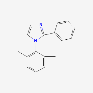 molecular formula C17H16N2 B1466944 1-(2,6-Dimethylphenyl)-2-phenyl-1H-imidazole CAS No. 914306-48-2