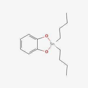molecular formula C14H22O2Sn B14669447 Dibutyltin catecholate CAS No. 36887-70-4