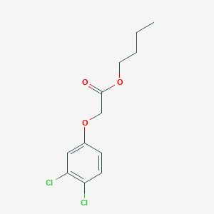 molecular formula C12H14Cl2O3 B14669466 Butyl (3,4-dichlorophenoxy)acetate CAS No. 43136-56-7