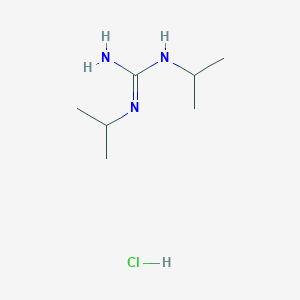 molecular formula C7H18ClN3 B14669663 Diisopropylguanidine hydrochloride CAS No. 38588-66-8