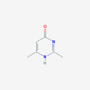 molecular formula C6H8N2O B146697 2,4-Dimethyl-6-hydroxypyrimidine CAS No. 6622-92-0