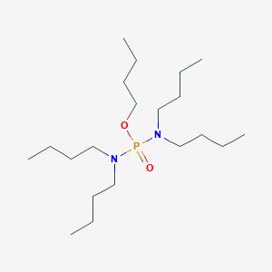 molecular formula C20H45N2O2P B14669792 Butyl N,N,N',N'-tetrabutylphosphorodiamidate CAS No. 40882-06-2
