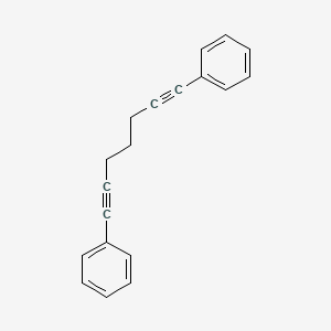 molecular formula C19H16 B14669831 1,7-Diphenylhepta-1,6-diyne CAS No. 49769-17-7