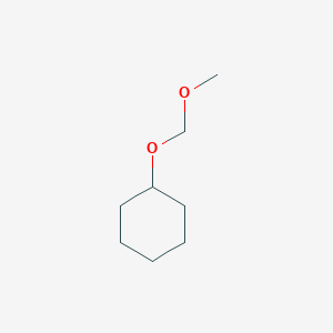 molecular formula C8H16O2 B14669853 Methoxymethoxycyclohexane CAS No. 42604-09-1