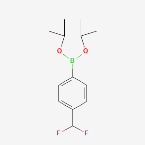 2-(4-(Difluoromethyl)phenyl)-4,4,5,5-tetramethyl-1,3,2-dioxaborolane