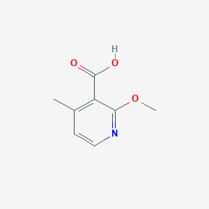 molecular formula C8H9NO3 B1466992 2-Methoxy-4-methylnicotinic acid CAS No. 1211516-03-8