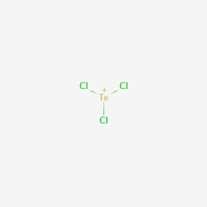 molecular formula Cl3Te+ B14670003 Trichlorotellanium CAS No. 43644-19-5