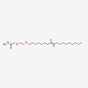 molecular formula C22H41NaO4 B14670038 sodium;2-[2-[(E)-octadec-8-enoxy]ethoxy]acetate CAS No. 38816-48-7