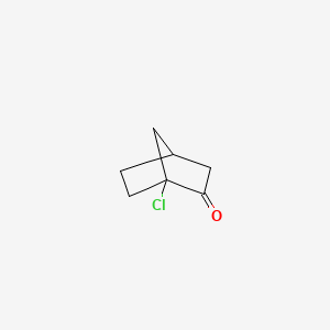 molecular formula C7H9ClO B14670081 1-Chlorobicyclo[2.2.1]heptan-2-one CAS No. 51417-65-3
