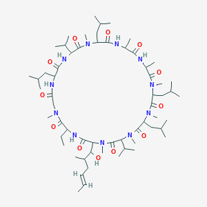 B146701 Cyclosporine metabolite M21 CAS No. 89270-23-5