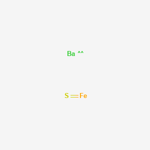 molecular formula BaFeS B14670120 Barium--sulfanylideneiron (1/1) CAS No. 37367-83-2
