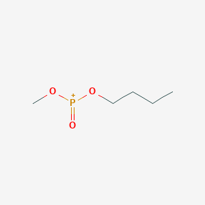 molecular formula C5H12O3P+ B14670266 Butoxy(methoxy)oxophosphanium CAS No. 51364-32-0