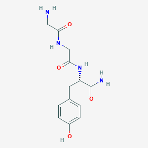 molecular formula C13H18N4O4 B14670281 Glycylglycyl-L-tyrosinamide CAS No. 35919-99-4