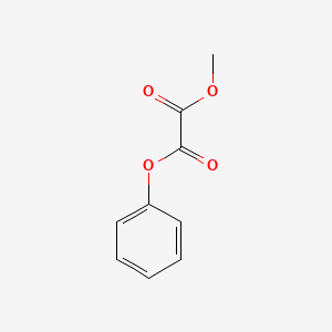 molecular formula C9H8O4 B14670481 Methyl phenyl oxalate CAS No. 38250-12-3