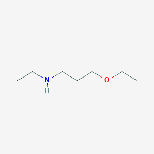 molecular formula C7H17NO B14670605 3-Ethoxy-n-ethylpropan-1-amine CAS No. 38460-93-4