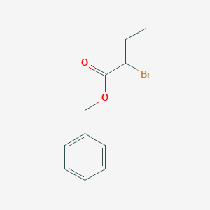 molecular formula C11H13BrO2 B14670909 Benzyl 2-bromobutanoate CAS No. 42115-51-5
