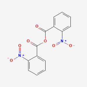 molecular formula C14H8N2O7 B14670926 o-Nitrobenzoic anhydride CAS No. 49619-45-6