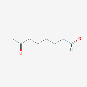 molecular formula C8H14O2 B14670936 7-Oxooctanal CAS No. 36219-80-4