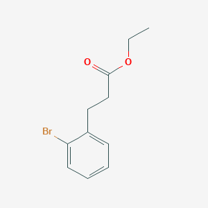 molecular formula C11H13BrO2 B146710 Ethyl 3-(2-bromophenyl)propanoate CAS No. 135613-33-1