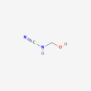 molecular formula C2H4N2O B14671069 Cyanamide, (hydroxymethyl)- CAS No. 51274-50-1