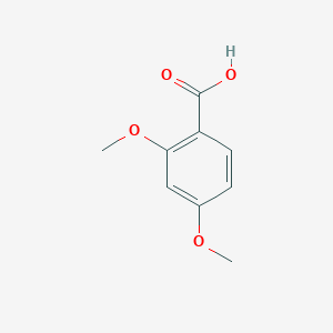 molecular formula C9H10O4 B146711 2,4-Dimethoxybenzoic acid CAS No. 91-52-1