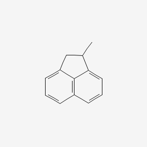 molecular formula C13H12 B14671150 Methylacenaphthene CAS No. 36541-21-6