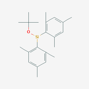 molecular formula C22H31OSi B14671273 CID 13130335 