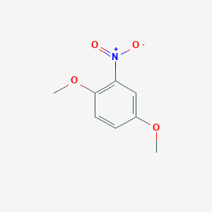 molecular formula C8H9NO4 B146714 1,4-Dimethoxy-2-nitrobenzene CAS No. 89-39-4
