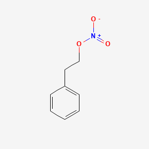 molecular formula C8H9NO3 B14671416 Nitric acid, 2-phenylethyl ester CAS No. 39835-32-0