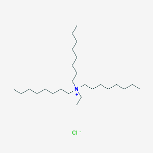 molecular formula C26H56ClN B14671442 N-Ethyl-N,N-dioctyloctan-1-aminium chloride CAS No. 51277-93-1