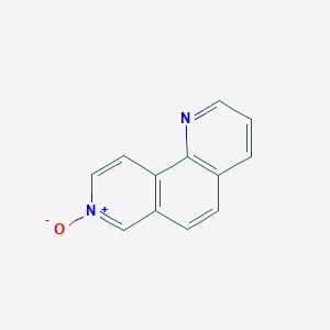 molecular formula C12H8N2O B14671515 1,8-Phenanthroline, 8-oxide CAS No. 42948-70-9