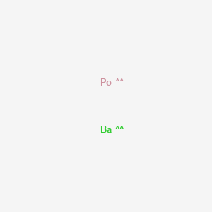 molecular formula BaPo B14671520 Barium;polonium CAS No. 51680-94-5