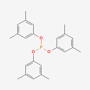 molecular formula C24H27O3P B14671561 Tris(3,5-dimethylphenyl) phosphite CAS No. 36432-47-0