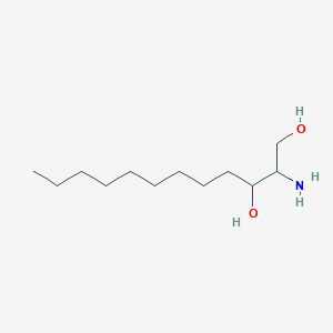 molecular formula C12H27NO2 B14671600 2-Aminododecane-1,3-diol CAS No. 50731-05-0