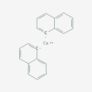 molecular formula C20H14Ca B14671636 calcium;1H-naphthalen-1-ide CAS No. 37896-39-2