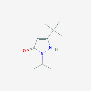 3-(tert-butyl)-1-isopropyl-1H-pyrazol-5-ol