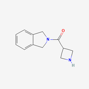 2-(azetidine-3-carbonyl)-2,3-dihydro-1H-isoindole