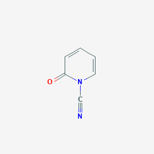 molecular formula C6H4N2O B14671947 1,4-Cyanopyridone 