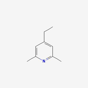 molecular formula C9H13N B14671975 4-Ethyl-2,6-dimethylpyridine CAS No. 36917-36-9