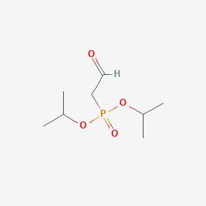 molecular formula C8H17O4P B14671979 Dipropan-2-yl (2-oxoethyl)phosphonate CAS No. 43186-09-0
