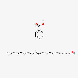 molecular formula C25H42O3 B14671983 Benzoic acid;octadec-9-en-1-ol CAS No. 41755-68-4