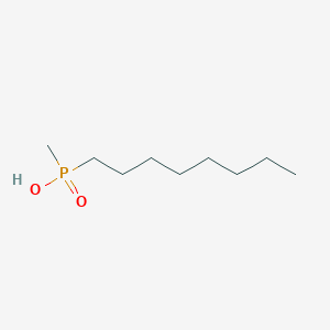 molecular formula C9H21O2P B14672011 Methyl(octyl)phosphinic acid CAS No. 51528-30-4