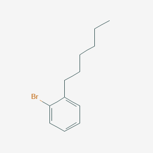 molecular formula C12H17Br B14672022 1-Bromo-2-hexylbenzene CAS No. 38409-58-4