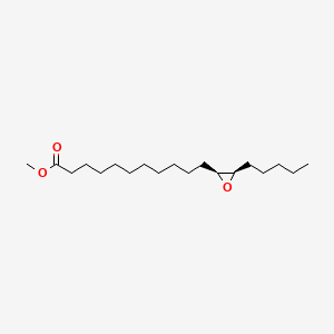 molecular formula C19H36O3 B14672172 Methyl 11-[(2S,3R)-3-pentyloxiran-2-yl]undecanoate CAS No. 38520-30-8