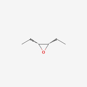 molecular formula C6H12O B14672253 Oxirane, 2,3-diethyl-, cis- CAS No. 36611-94-6