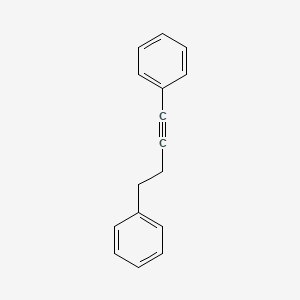 molecular formula C16H14 B14672414 (4-Phenyl-1-butynyl)benzene CAS No. 40164-53-2