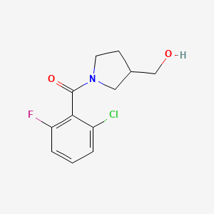 [1-(2-Chloro-6-fluorobenzoyl)pyrrolidin-3-yl]methanol