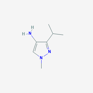 1-methyl-3-(propan-2-yl)-1H-pyrazol-4-amine