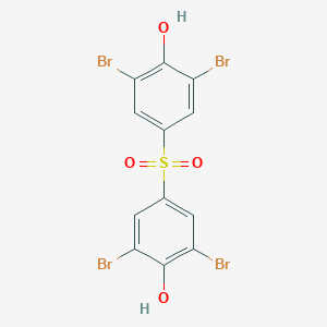 molecular formula C12H6Br4O4S B146726 4,4'-Sulphonylbis(2,6-dibromophenol) CAS No. 39635-79-5